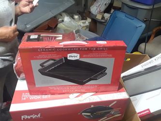 Perini Ceramic Grill Pan