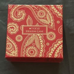 Macy's Holiday Lane - Green and Red Christmas Bells Brooch Pin