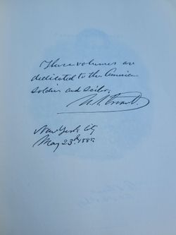 Used Personal Memoirs of ULYSSES S. GRANT VOLUME 1 h2cl 20s 9x7x2 2.6 &KAA