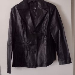 Black Leather Jacket 