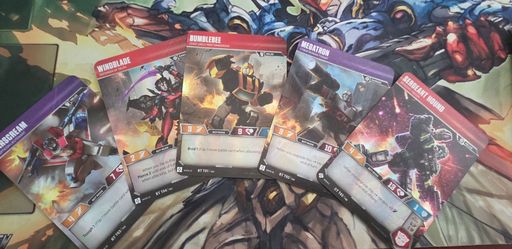 Transformers TCG oversize cards