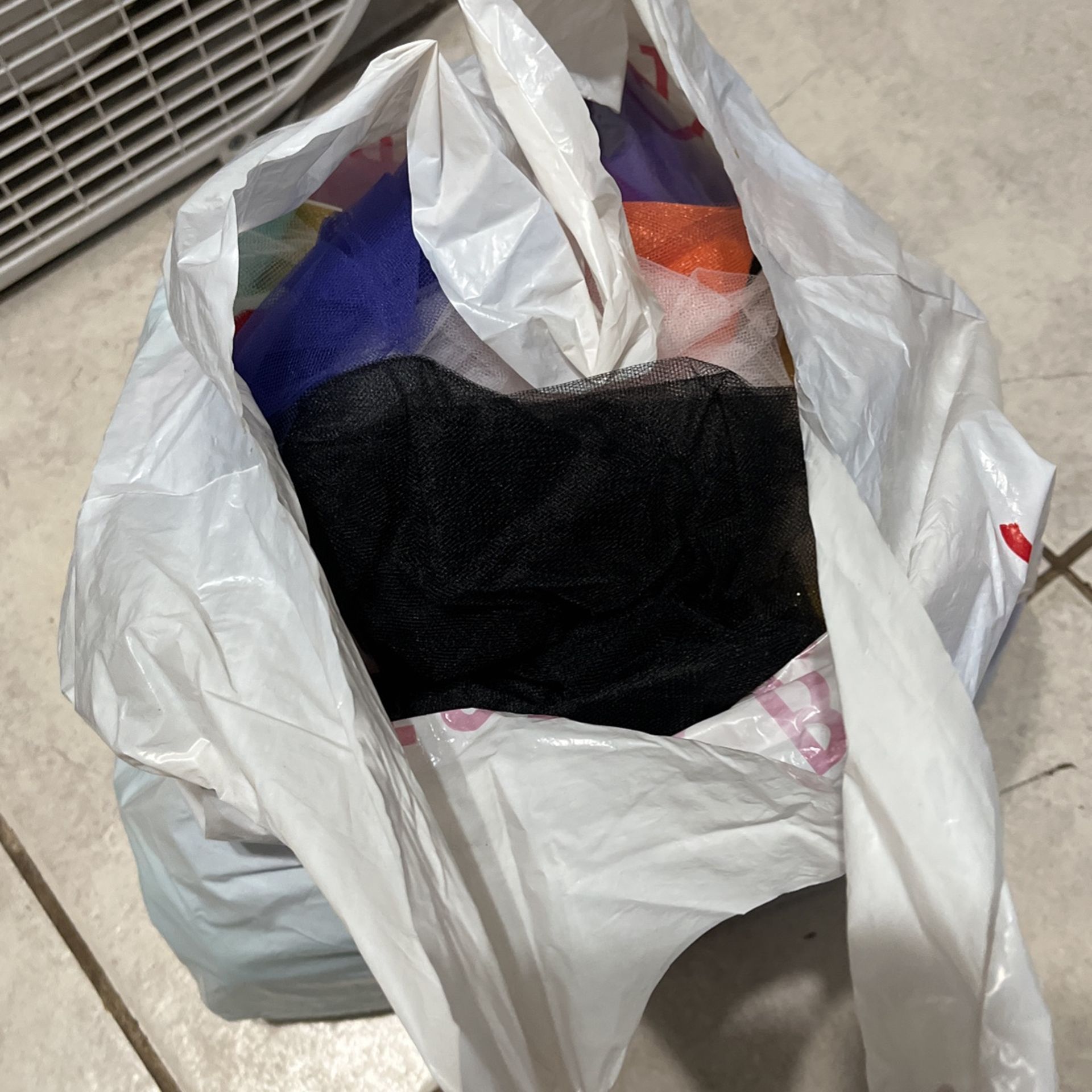 Bag Of Miscellaneous Tulle