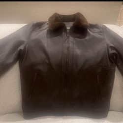 Genuine leather jacket 