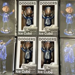 Ice Cube Bobblehead Dodgers Bobble Head Dodger SGA