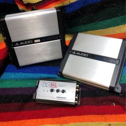 JL AUDIO AMPS WITH AUDIOCONTROL LC2