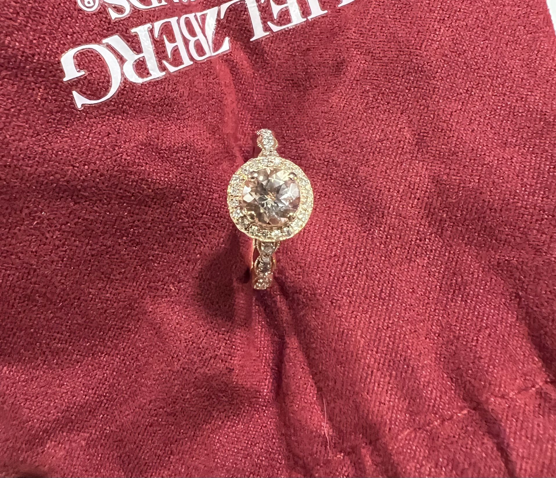 Engagement Ring, Rosé Gold