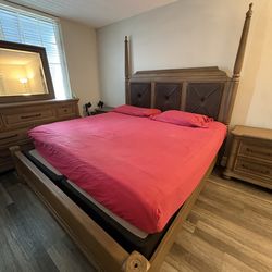 King Size Bedroom Set (4 piece)