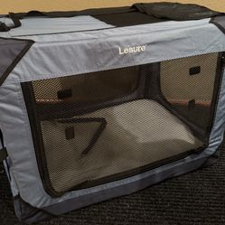 Medium Collapsible Soft Dog Crate Cage