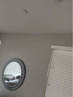 Glass Round Mirror