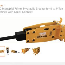 New Hydraulic Breaker $3000