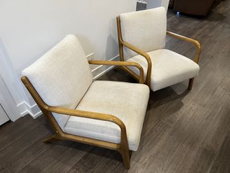 Esters Wood Armchair Set of 2