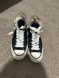 Converse high top with Chunky Laces