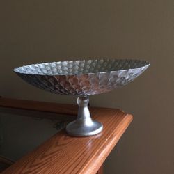 Glass Pedestal Bowl