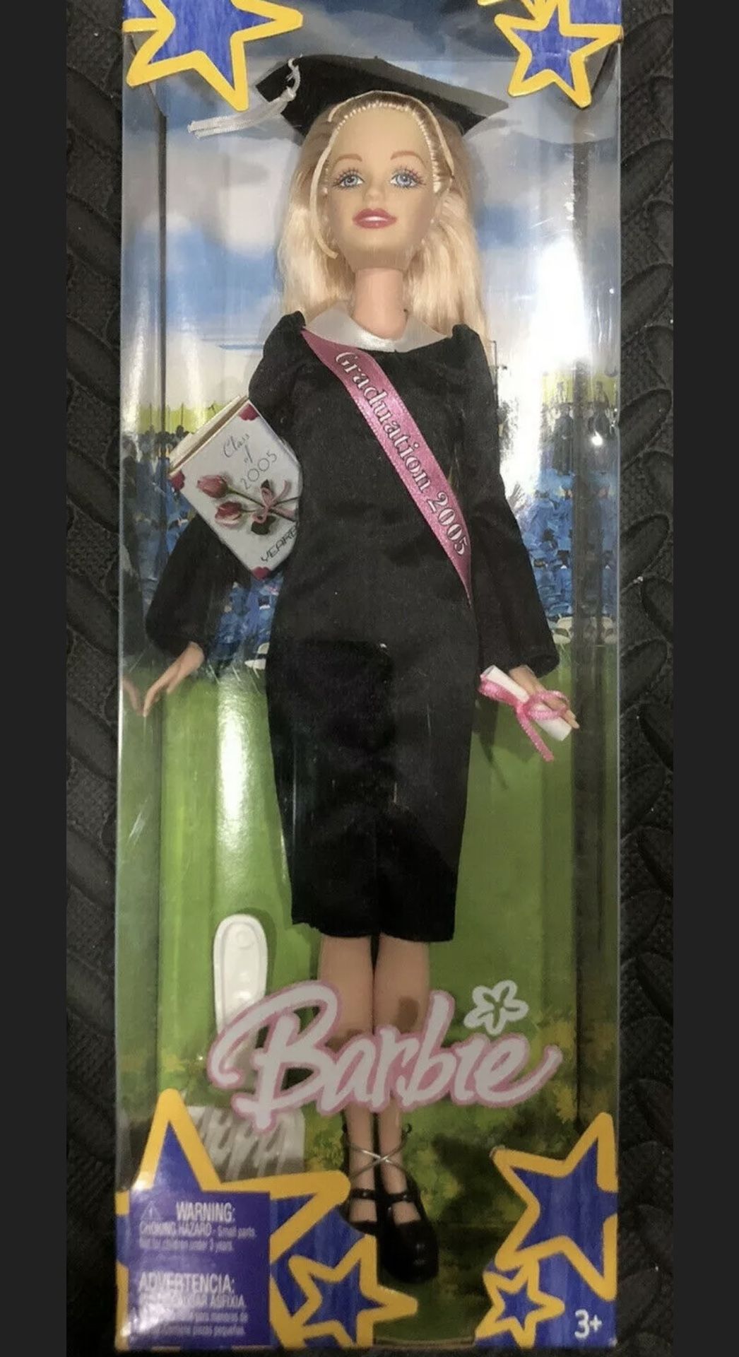 New MISB Mattel Graduation Barbie 2005