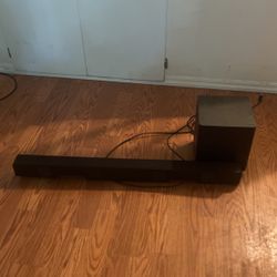 Vizio V21 Sound bar with subwoofer