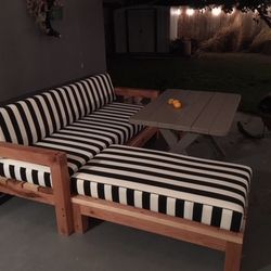patio Furniture, Daybed Outdoor Sofa Sectional Custom