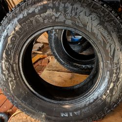 265/70R17 Back Country Tires