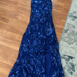 Royal Blue Dress