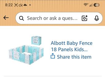Albott baby playpen