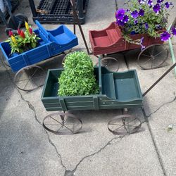 Garden Flower Planter Wagon $45 $40 $35 OBO