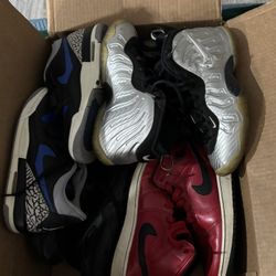 Nike Kids Used Shoe Box 5 Pairs 
