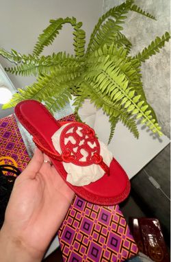 Rojo ,size 37, Tory Burch