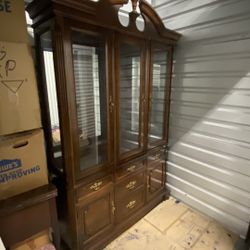 Formal Dining Set & Lighted China Hutch