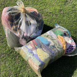 Fabric Woven Knits Bulk Scraps Sewing Craft Supplies