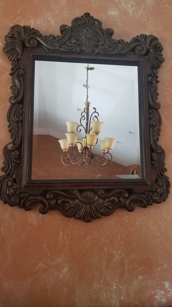 Antique wall mirror pick up only