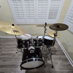Tama Imperialstar Drum Set – Complete 5-Piece Kit with Hardware & Cymbals