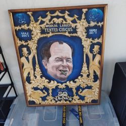 Rawls Largest Tented Circus Framed Picture