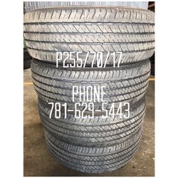 Used Tire For Sale 255/70/17 $250 All Four installed