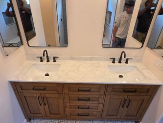 BRAND NEW 72" Double Sink Bathroom Vanity