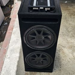 Kicker Subwoofer +amplifier 