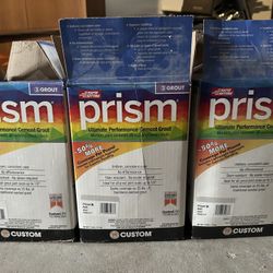 FREE Prism Ultimate Performance Cement Grout - Ash and Arctic White