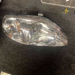 99 00 Honda Civic Passenger Side Head Light