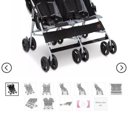 Chico Double Stroller