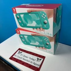 Nintendo Switch Lite New - Pay $1 To Take It Home Today and pay the rest later.