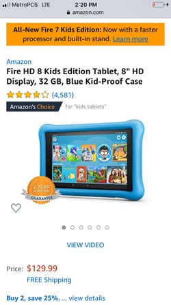 Fire tablet