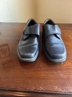 Flexi Men’s Black Dress Shoes 