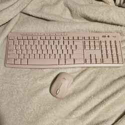 Logi Tech Keyboard And Mouse