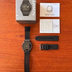 Garmin Tactix 7 AMOLED Edition Smartwatch - Black