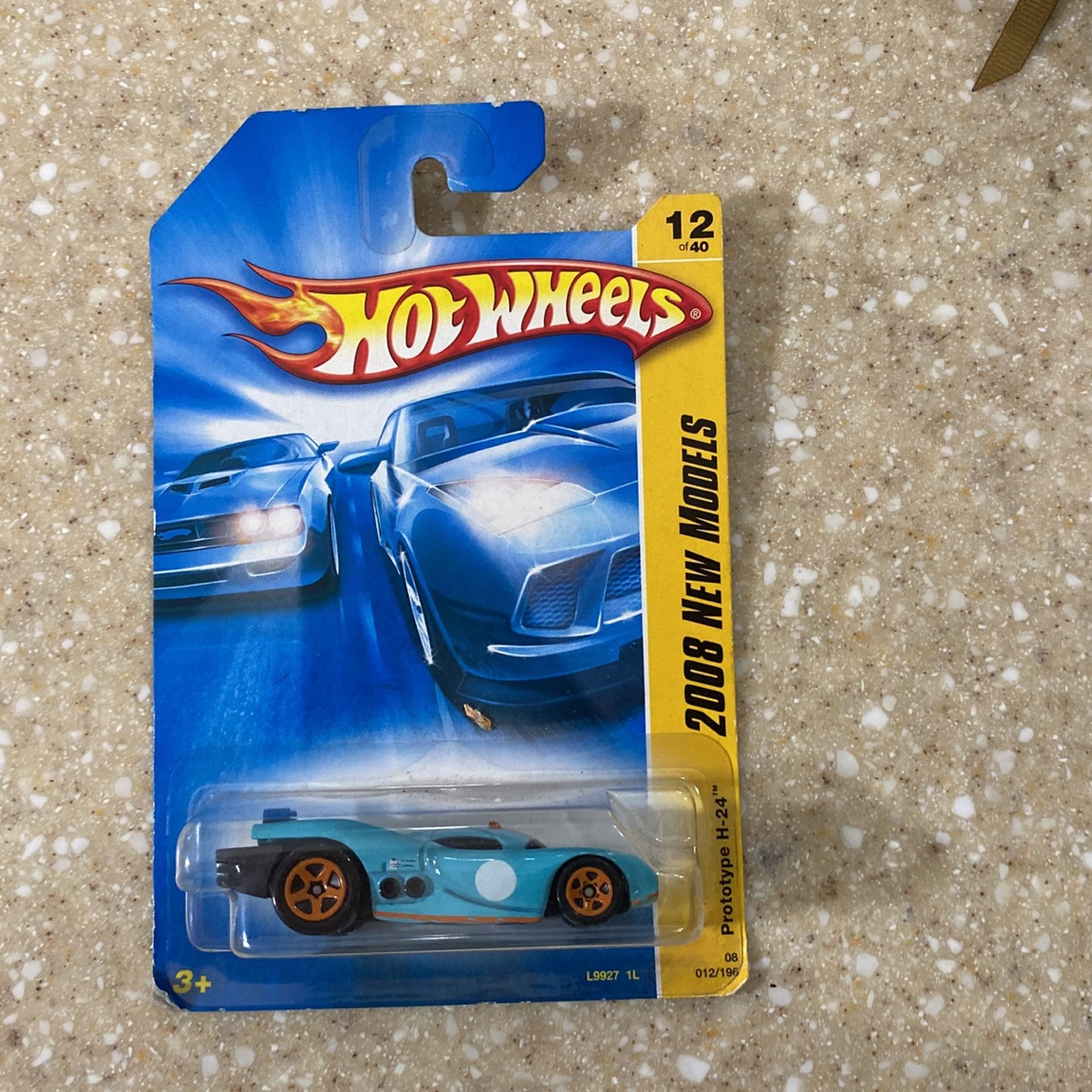 Hot Wheels Prototype H-24 2008 New Models Series #L9927 New NRFP Lite Blue 1:64