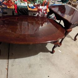coffee table and side table set beautiful cherry wood