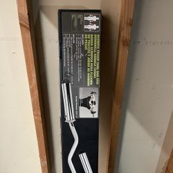 Marcy Olympic Tricep Curl Bar and Dumbbell Handle Combo