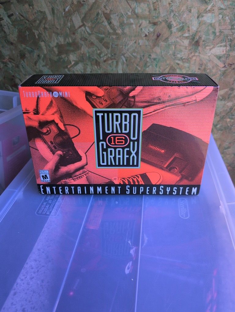 Turbo Grafix 16 MINI Game Console.