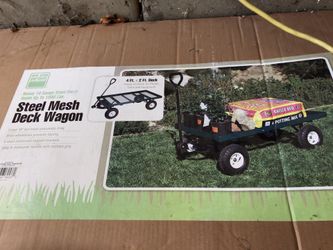 Steel Mesh Deck Wagon