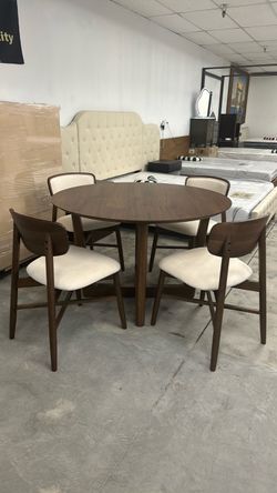 Wooden Dining 5-PC set