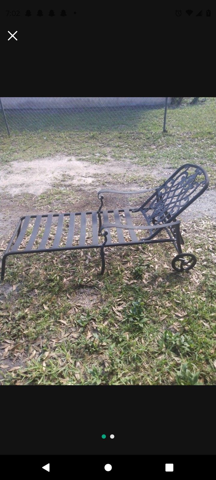 Old Fashion Lawn Chair