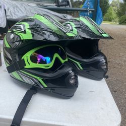 Two Youth Helmets 